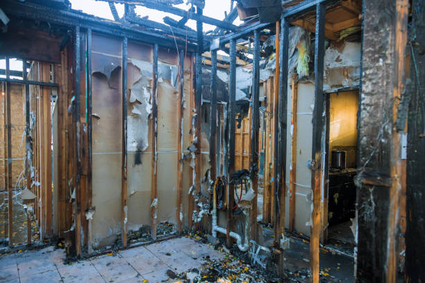 Professional Soot Cleanup technician working in Cave Spring, VA
